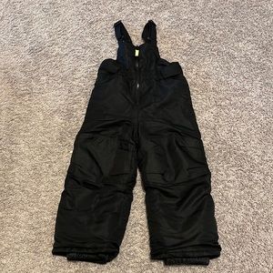 3T bib zip up snow pants